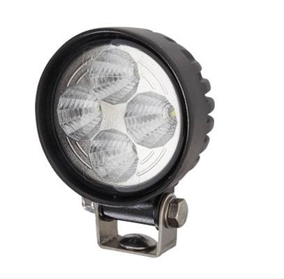 Proiector auto LED HELLA rotund, 84 mm, 12/24V, 12W, 550 mm, 5500K, model 1G0 357 000-001
